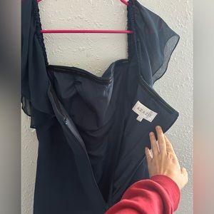 Azazie bridesmaid dress size A10 Navy